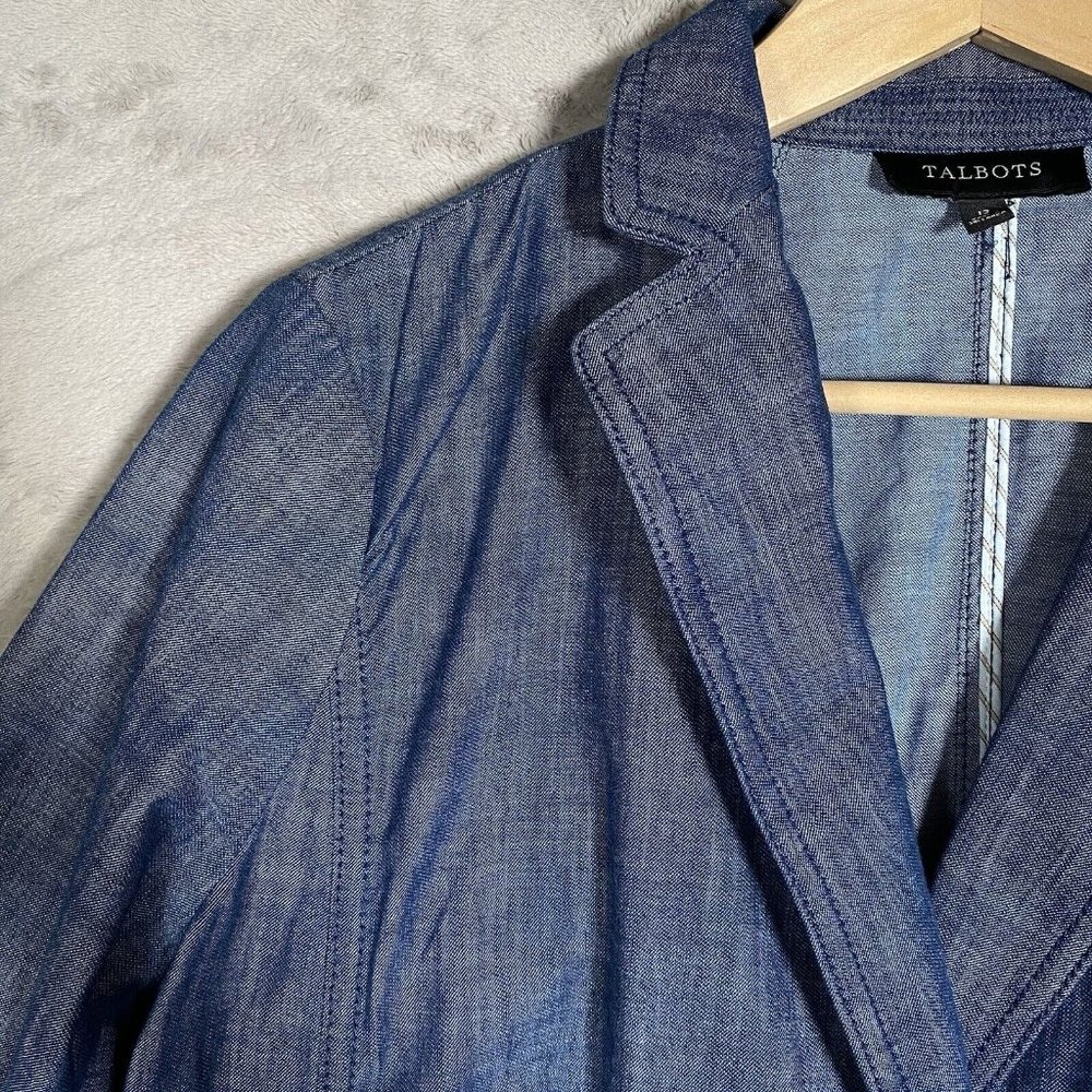 Talbots Blue Blazer - Picture 5 of 13